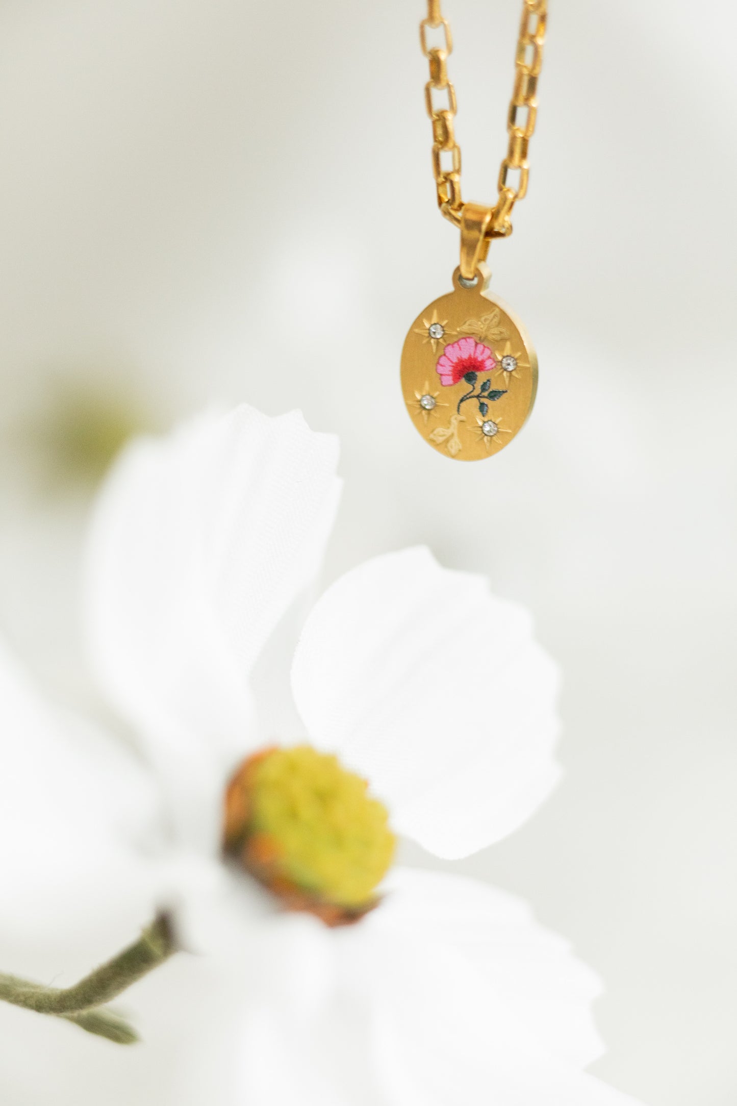 Amelia Pink Necklace