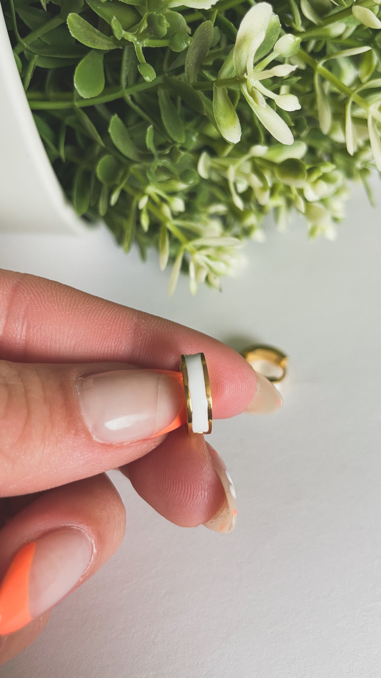 Marley | Colored Huggie Earrings