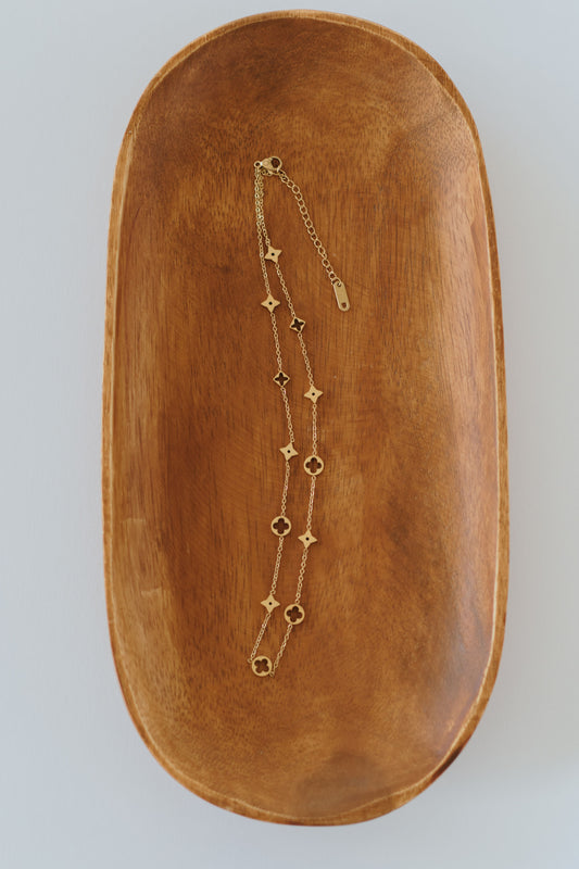 Chloe | Clover Charm Necklace