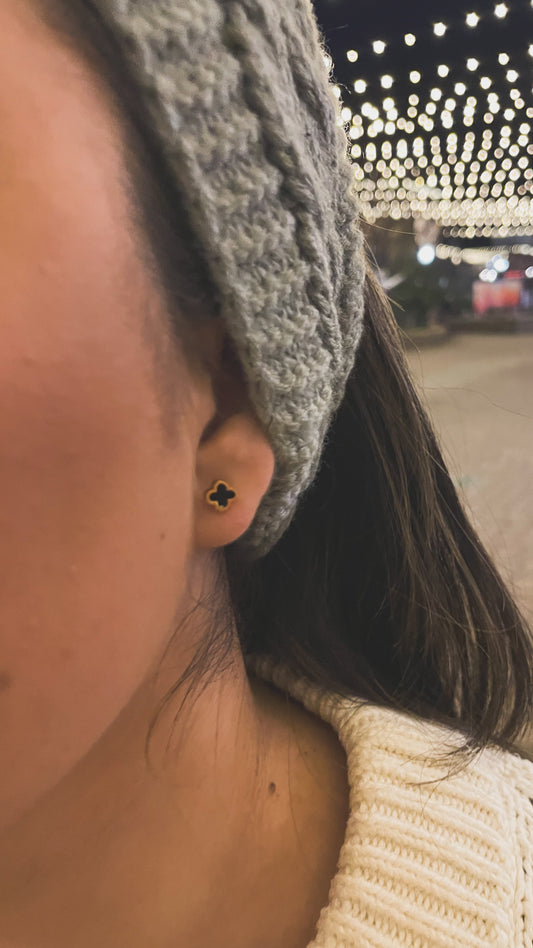 Clover | Screw Back Earrings
