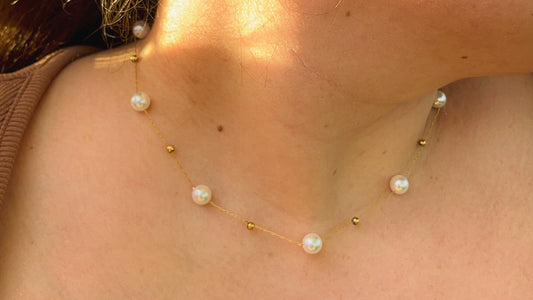 Elle | Pearl Necklace